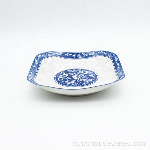 Qinghua Porcelain Pad Printing 6inch Bowl for Weeding